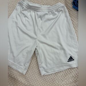 Adidas boys White Shorts